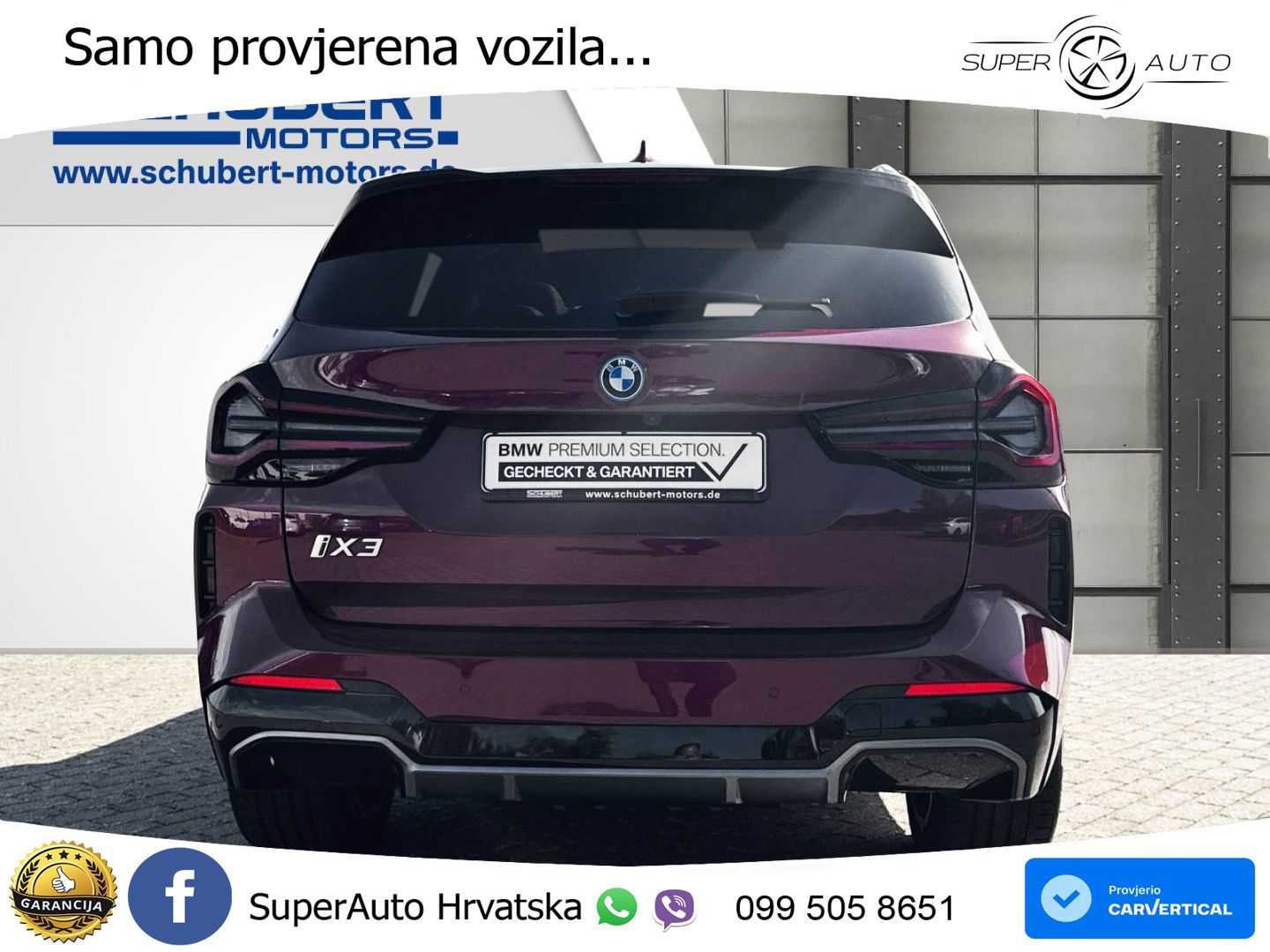 BMW iX3 80 kWh (286 KS)