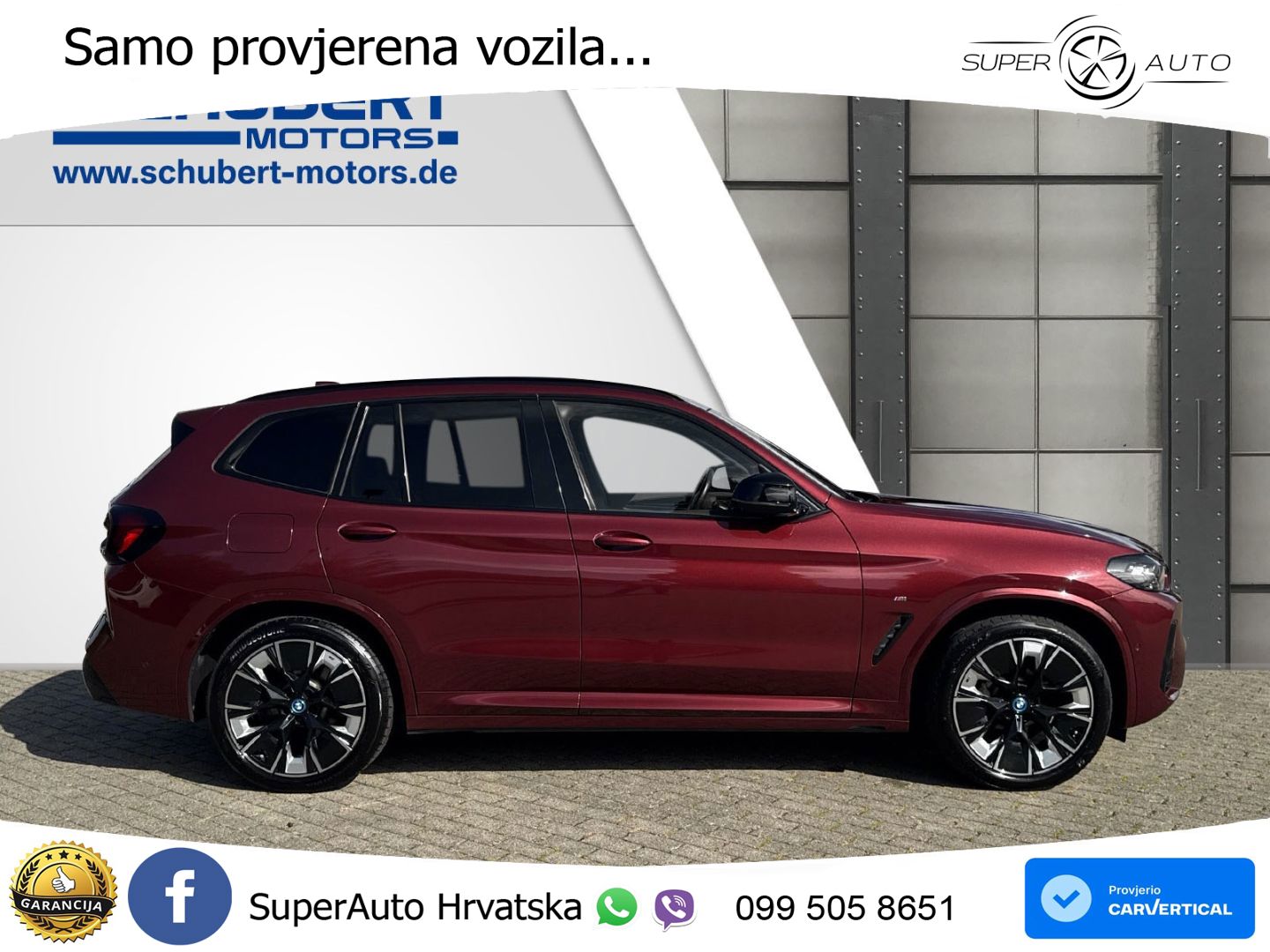 BMW iX3 80 kWh (286 KS)