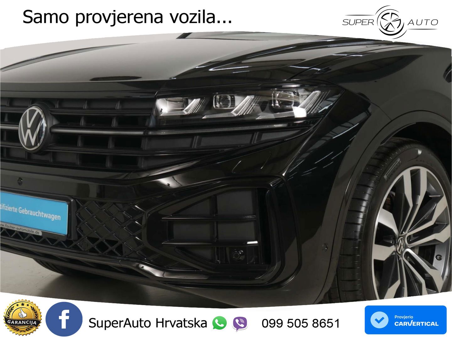 Volkswagen Touareg 3.0 V6 TDI (286 KS) 4MOTION Tiptronic ZRAČNI+ACC+GR SJED+KAM+PANO