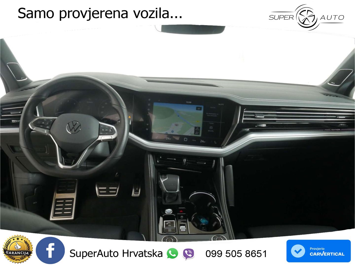 Volkswagen Touareg 3.0 V6 TDI (286 KS) 4MOTION Tiptronic ZRAČNI+ACC+GR SJED+KAM+PANO