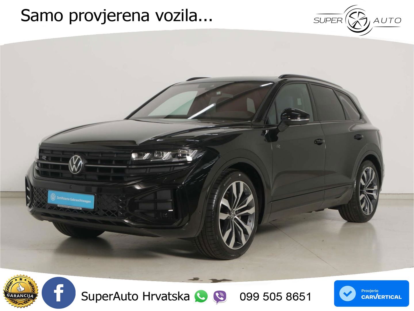 Volkswagen Touareg 3.0 V6 TDI (286 KS) 4MOTION Tiptronic ZRAČNI+ACC+GR SJED+KAM+PANO