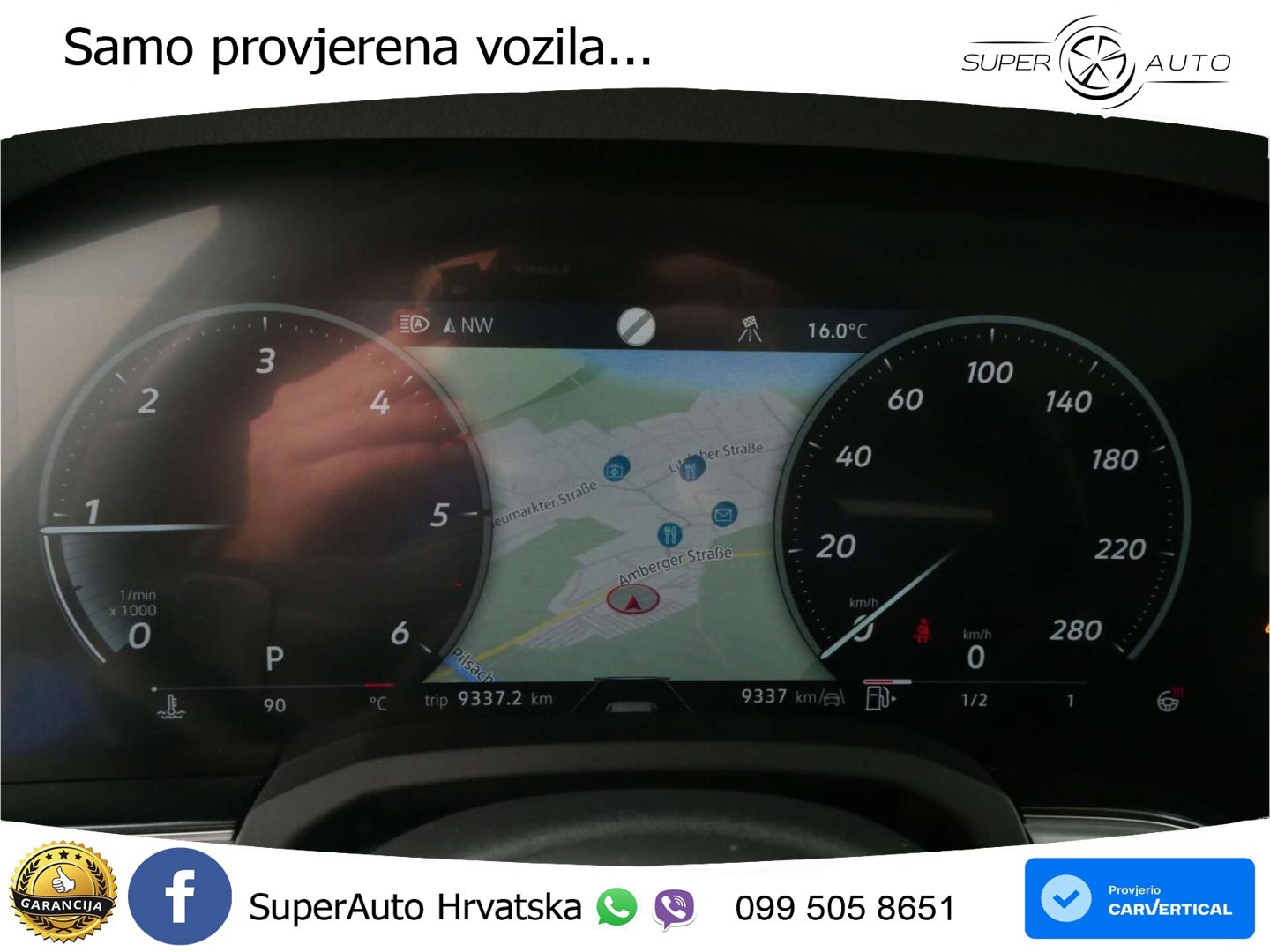 Volkswagen Touareg 3.0 V6 TDI (286 KS) 4MOTION Tiptronic ZRAČNI+ACC+GR SJED+KAM+PANO
