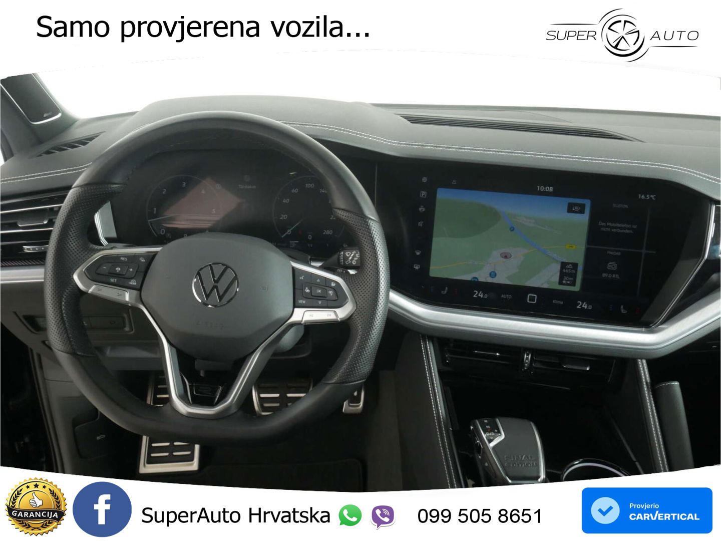Volkswagen Touareg 3.0 V6 TDI (286 KS) 4MOTION Tiptronic ZRAČNI+ACC+GR SJED+KAM+PANO