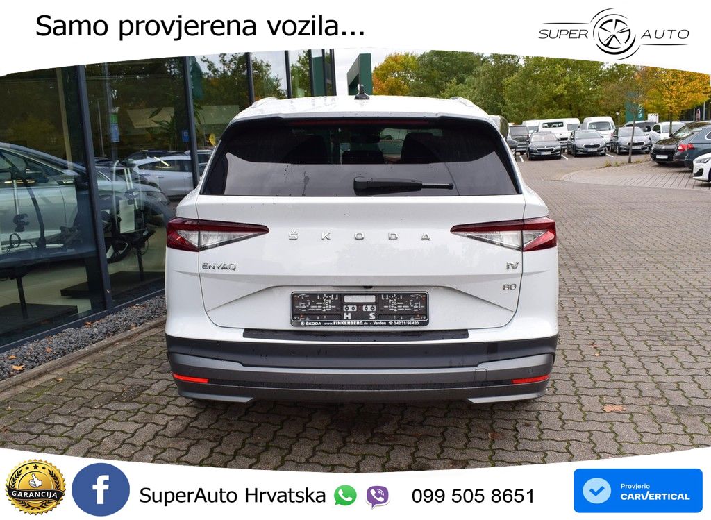 Škoda Enyaq iV 80 82 kWh (204 KS) MATRIX+GR SJED+KAM