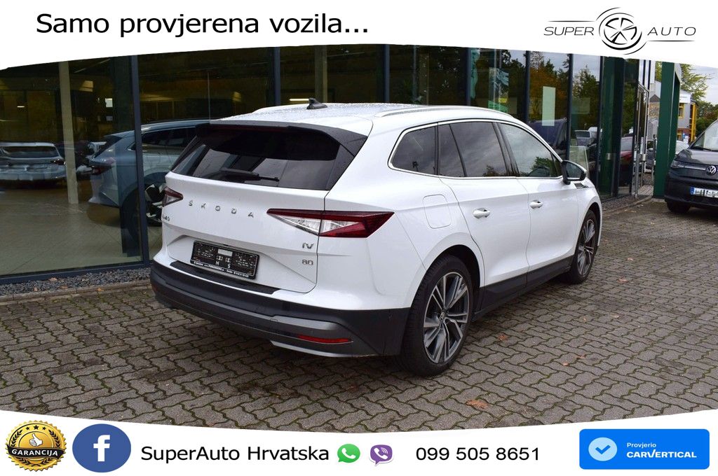 Škoda Enyaq iV 80 82 kWh (204 KS) MATRIX+GR SJED+KAM