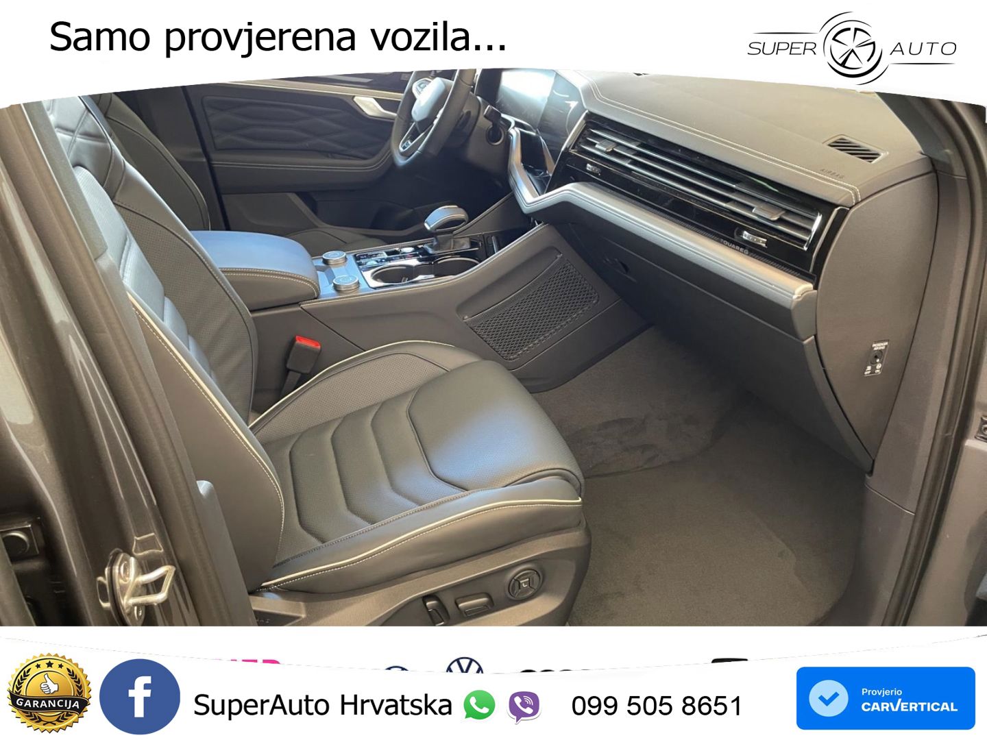 Volkswagen Touareg 3.0 V6 TDI (286 KS) 4MOTION Tiptronic ZRAČNI+ACC+GR SJED+KAM+PANO