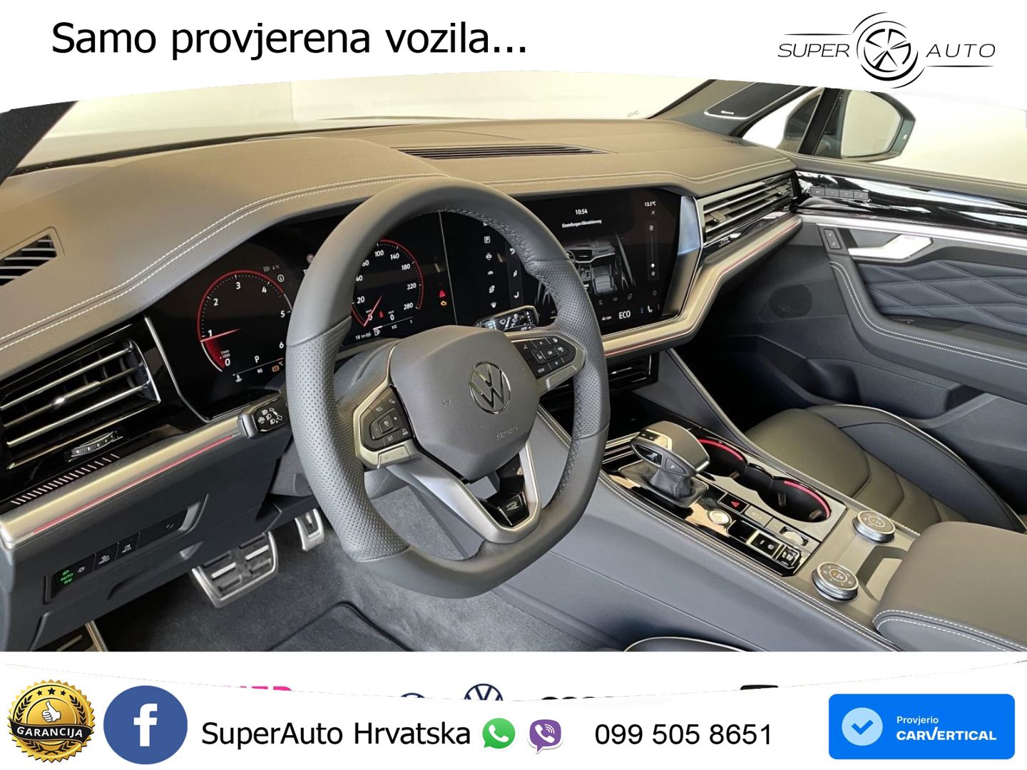 Volkswagen Touareg 3.0 V6 TDI (286 KS) 4MOTION Tiptronic ZRAČNI+ACC+GR SJED+KAM+PANO