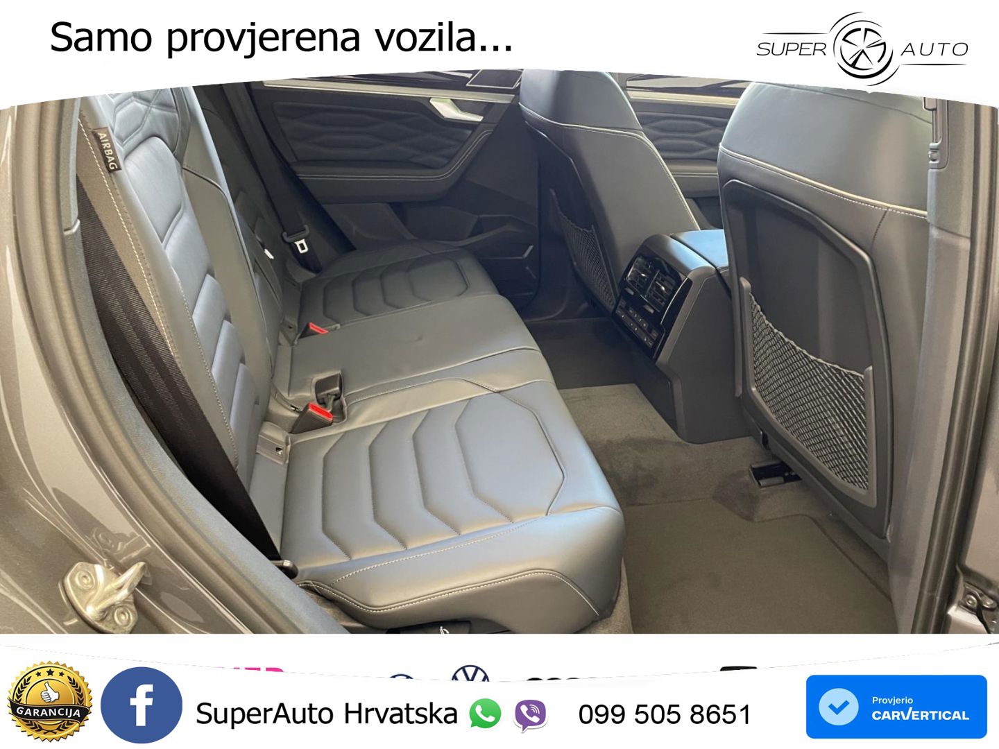 Volkswagen Touareg 3.0 V6 TDI (286 KS) 4MOTION Tiptronic ZRAČNI+ACC+GR SJED+KAM+PANO