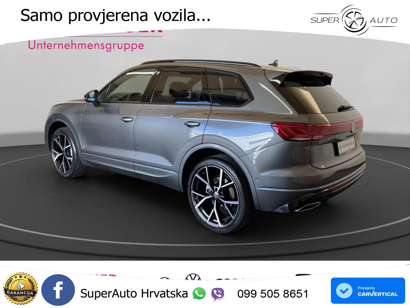 Volkswagen Touareg 3.0 V6 TDI (286 KS) 4MOTION Tiptronic ZRAČNI+ACC+GR SJED+KAM+PANO