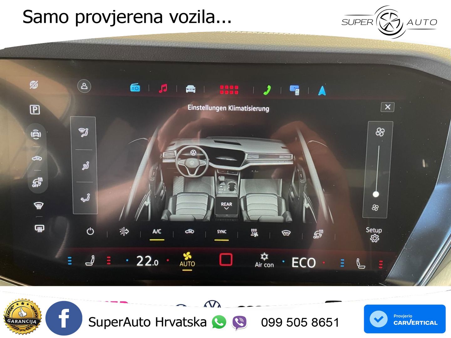 Volkswagen Touareg 3.0 V6 TDI (286 KS) 4MOTION Tiptronic ZRAČNI+ACC+GR SJED+KAM+PANO