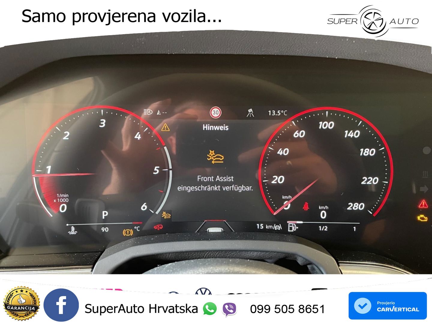 Volkswagen Touareg 3.0 V6 TDI (286 KS) 4MOTION Tiptronic ZRAČNI+ACC+GR SJED+KAM+PANO