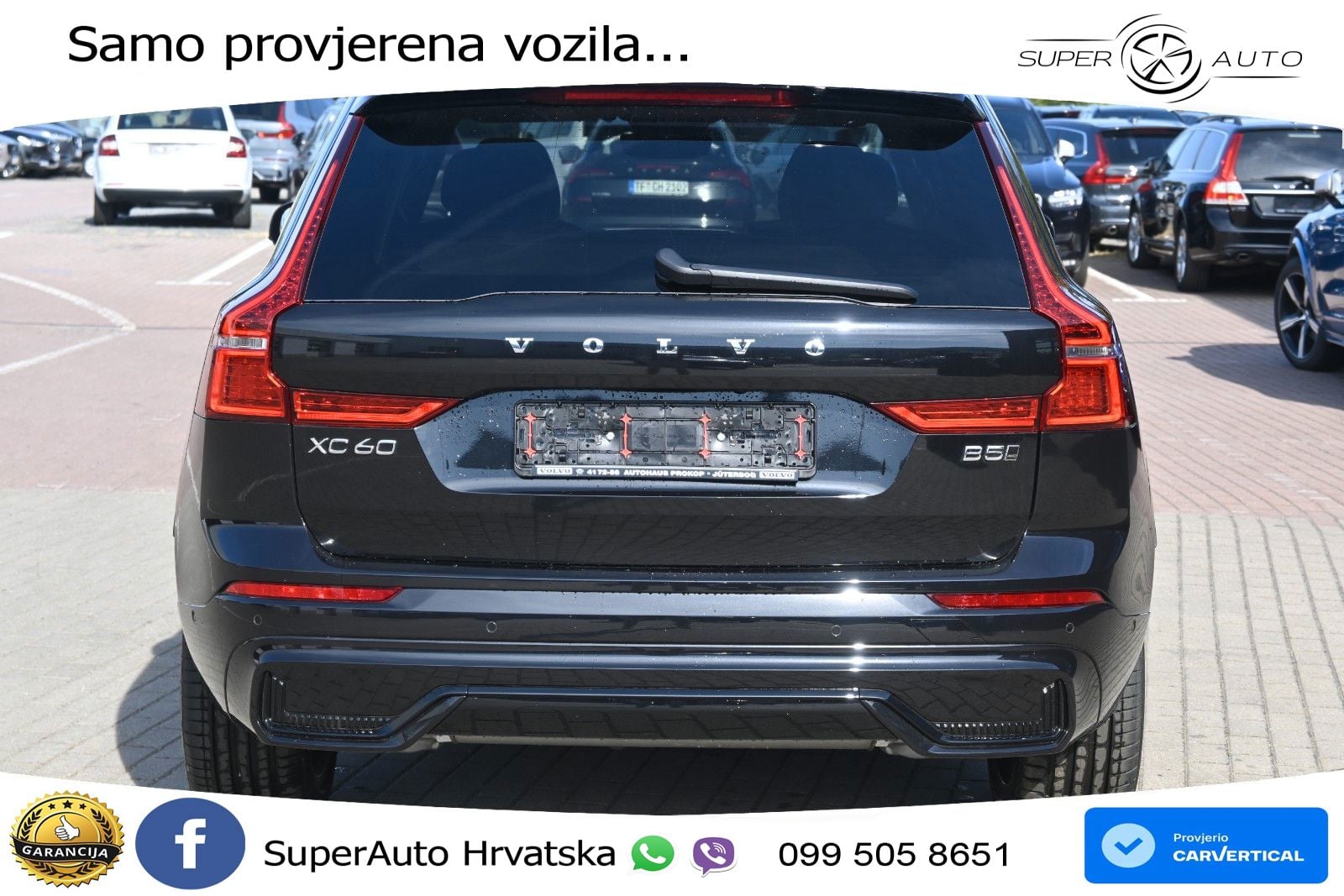 Volvo XC60 B5 Benzin AWD Geartronic ZRAČNI+ACC+GR SJED+360+PANO