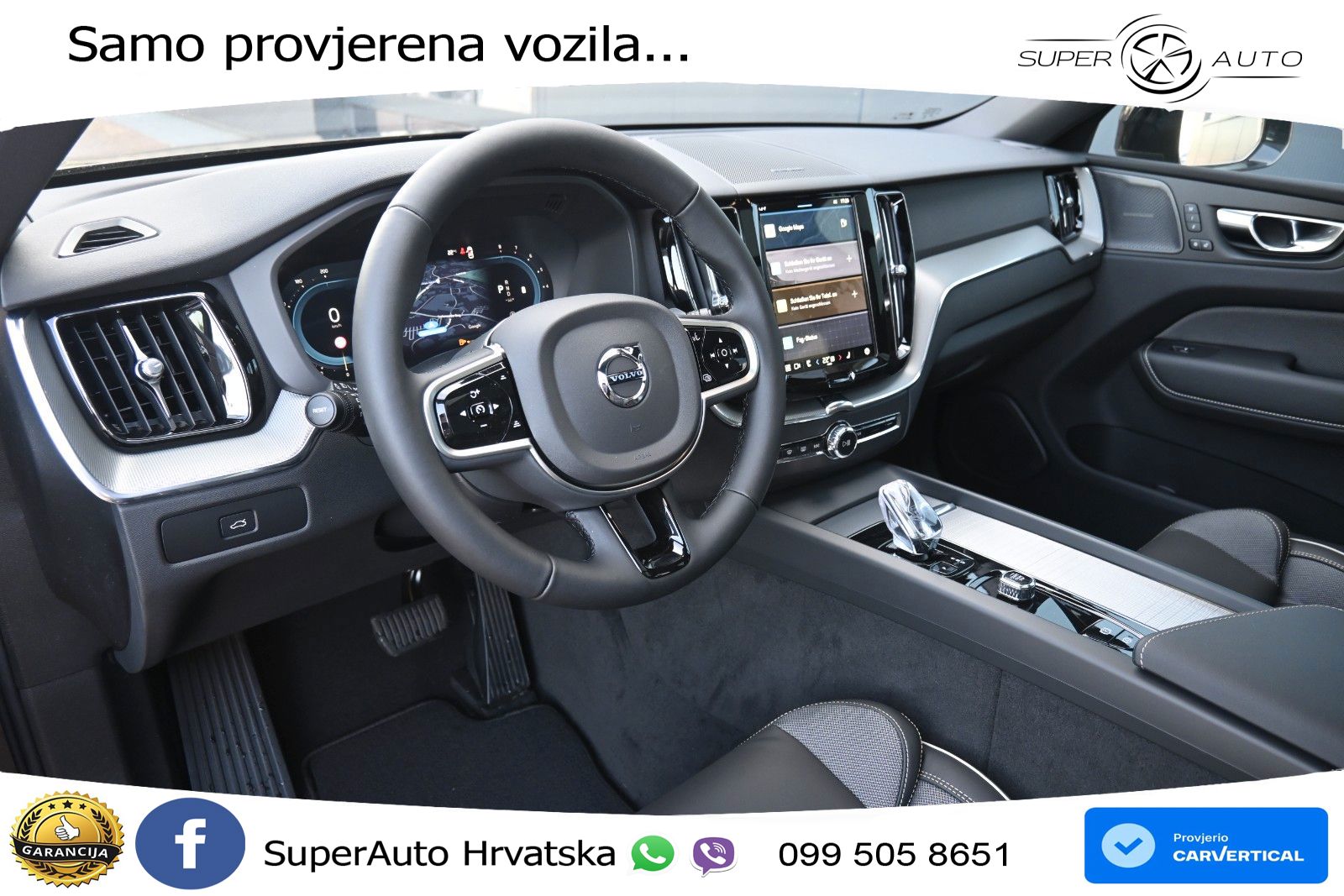 Volvo XC60 B5 Benzin AWD Geartronic ZRAČNI+ACC+GR SJED+360+PANO