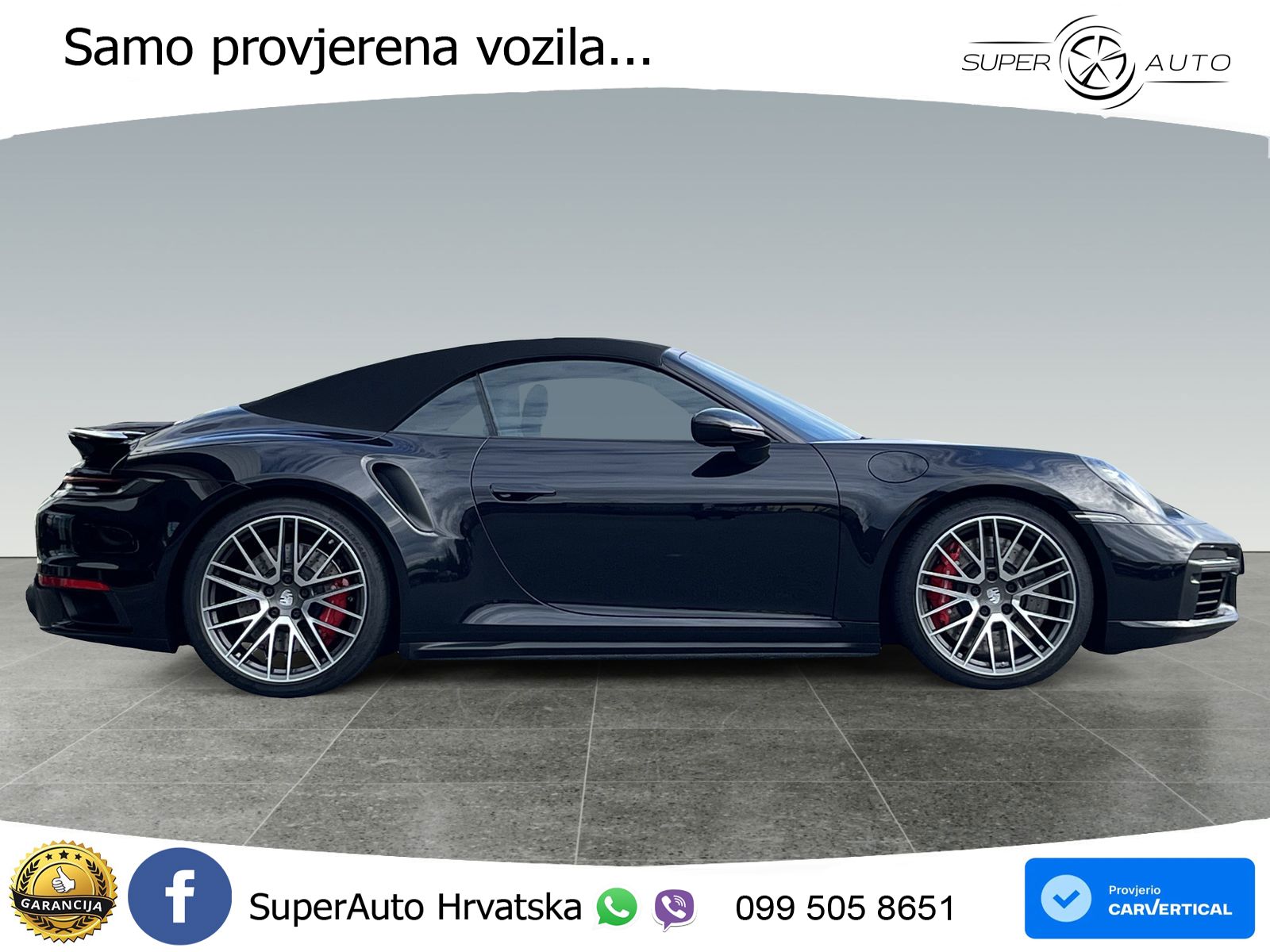 Porsche 911 Turbo Cabriolet 3.8 (580 KS) PDK LED+GR SJED+ACC