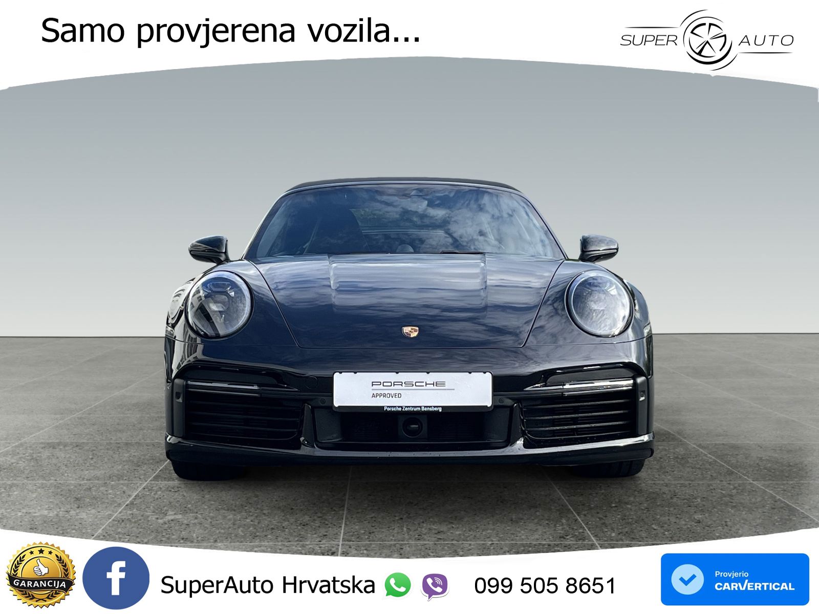 Porsche 911 Turbo Cabriolet 3.8 (580 KS) PDK LED+GR SJED+ACC
