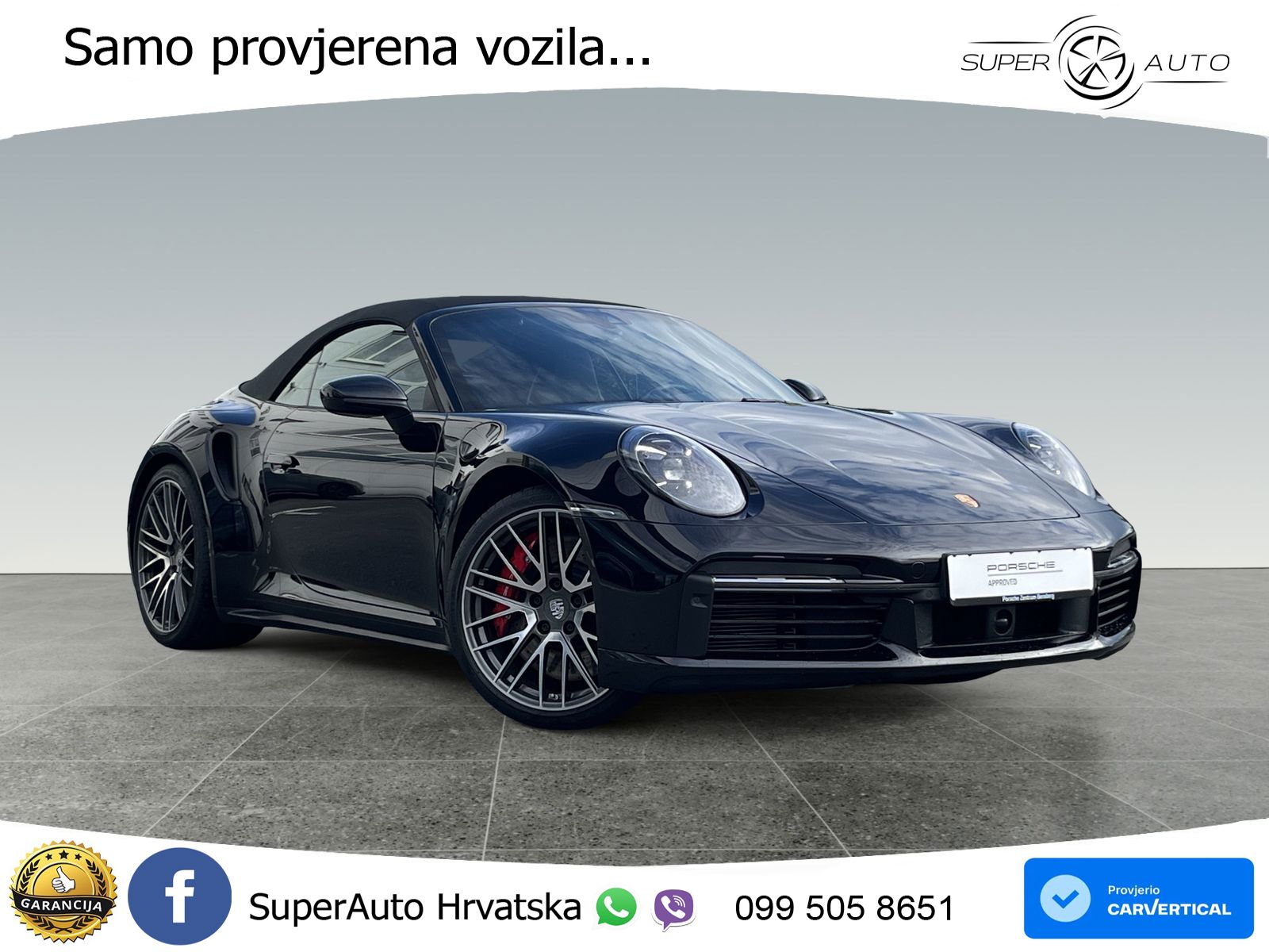 Porsche 911 Turbo Cabriolet 3.8 (580 KS) PDK LED+GR SJED+ACC