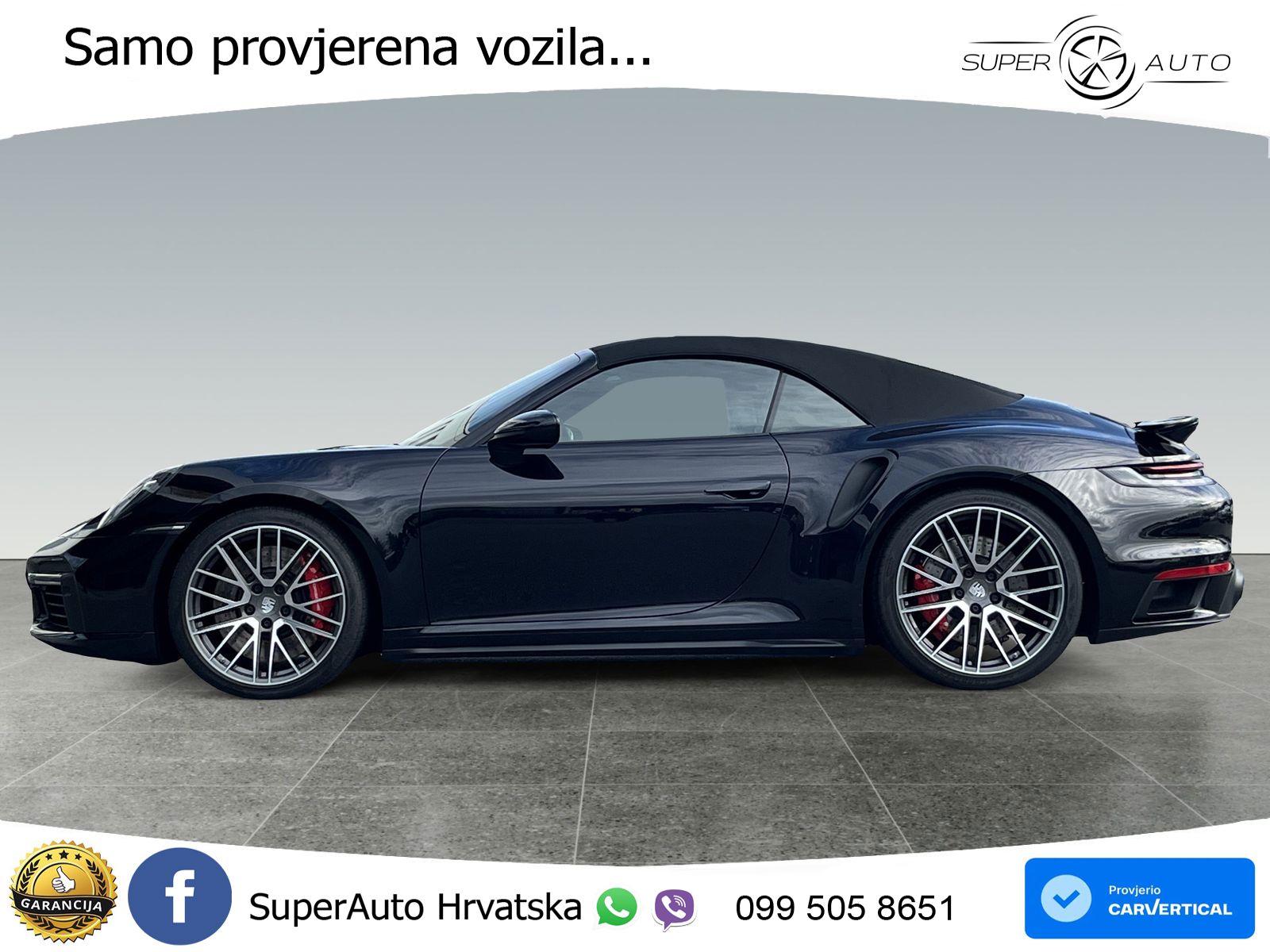 Porsche 911 Turbo Cabriolet 3.8 (580 KS) PDK LED+GR SJED+ACC