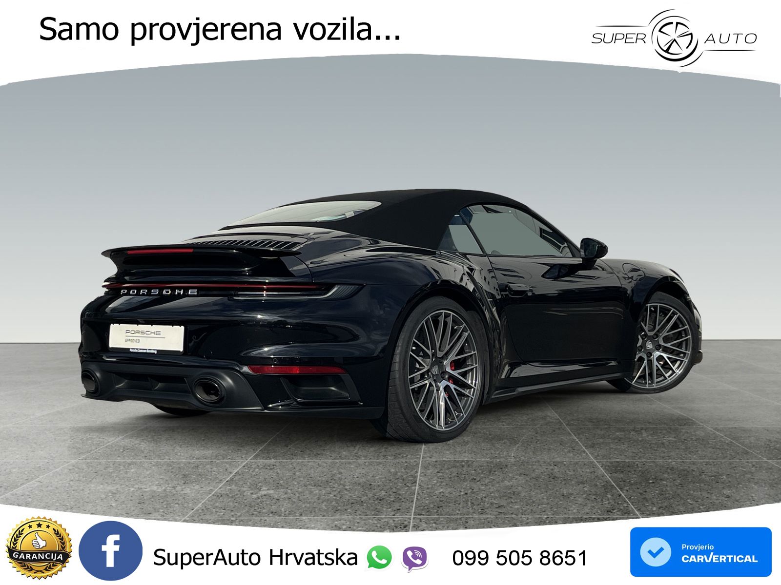 Porsche 911 Turbo Cabriolet 3.8 (580 KS) PDK LED+GR SJED+ACC