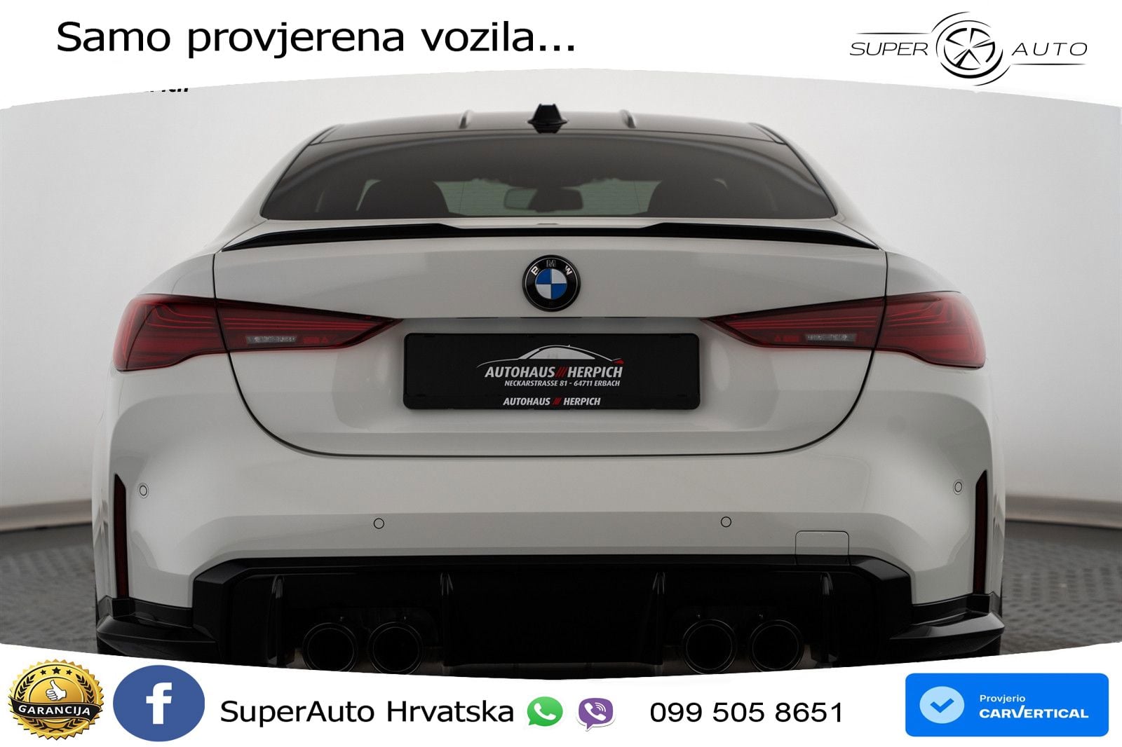 BMW M4 Competition 3.0 (510 KS) Steptronic LED+GR SJED+ACC