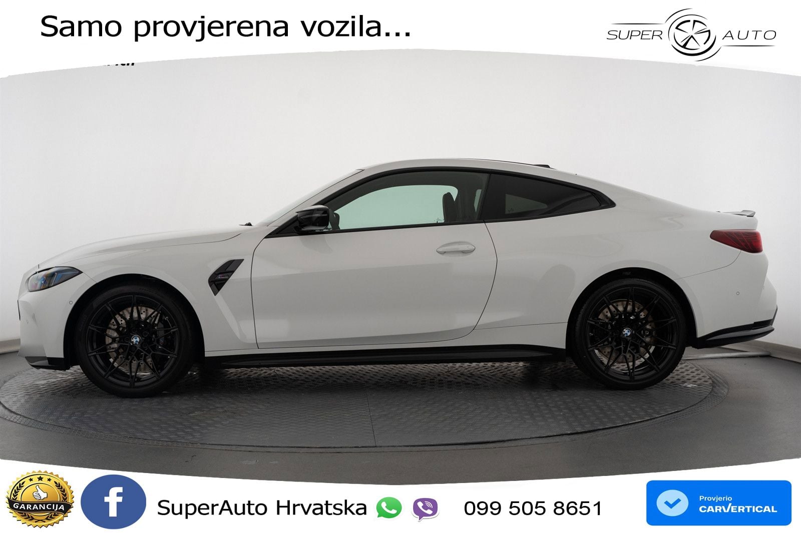BMW M4 Competition 3.0 (510 KS) Steptronic LED+GR SJED+ACC