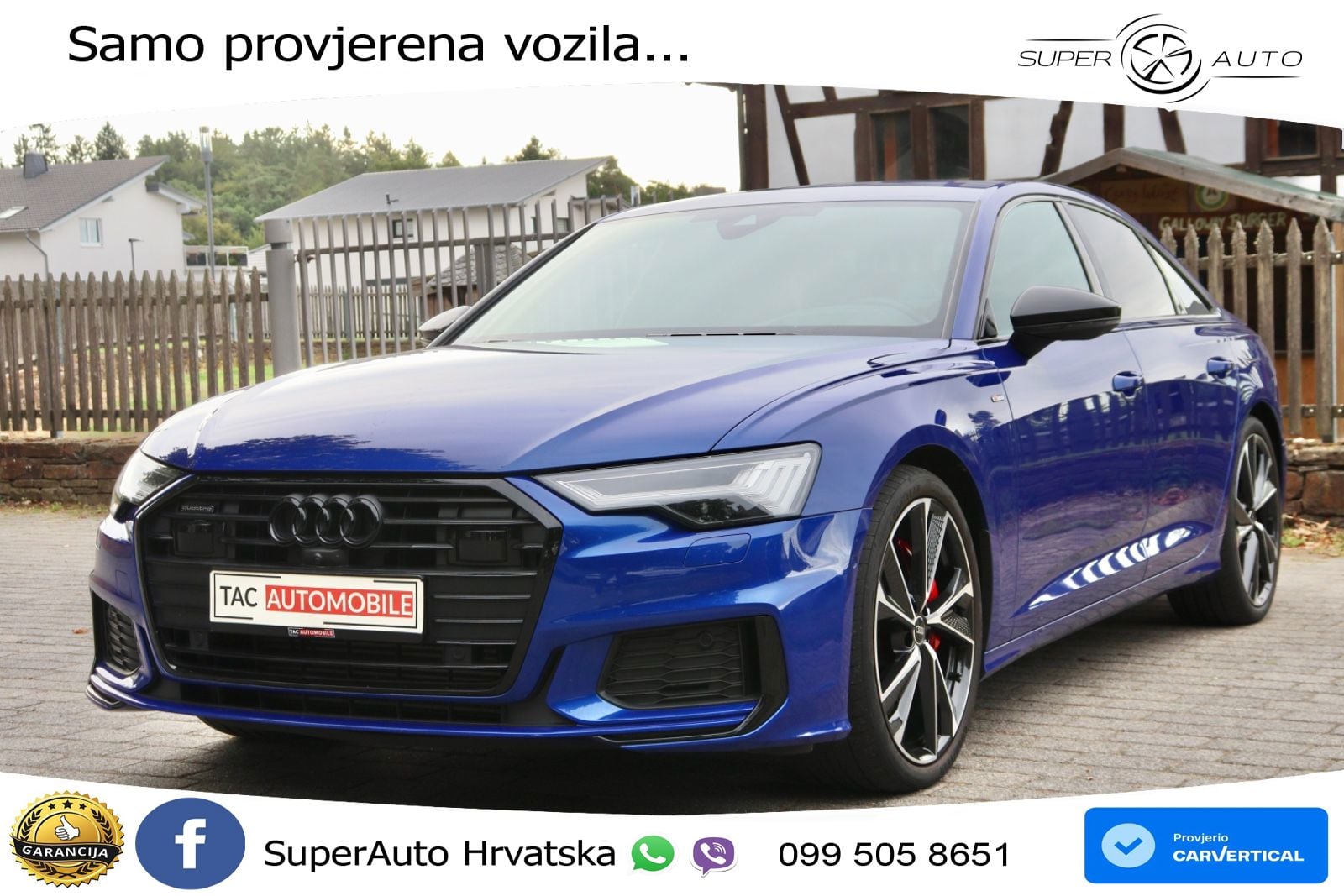 Audi A6 55 TFSIe (367 KS) quattro ultra S tronic S line LED+GR SJED+ACC