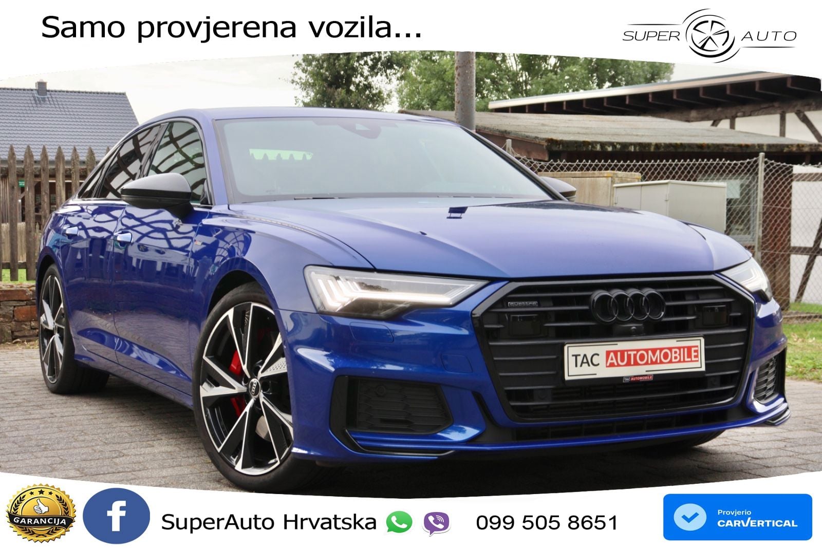 Audi A6 55 TFSIe (367 KS) quattro ultra S tronic S line LED+GR SJED+ACC