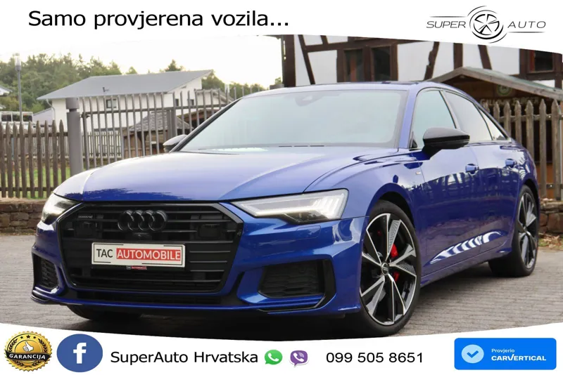 Audi A6 55 TFSIe (367 KS) quattro ultra S tronic S line LED+GR SJED+ACC