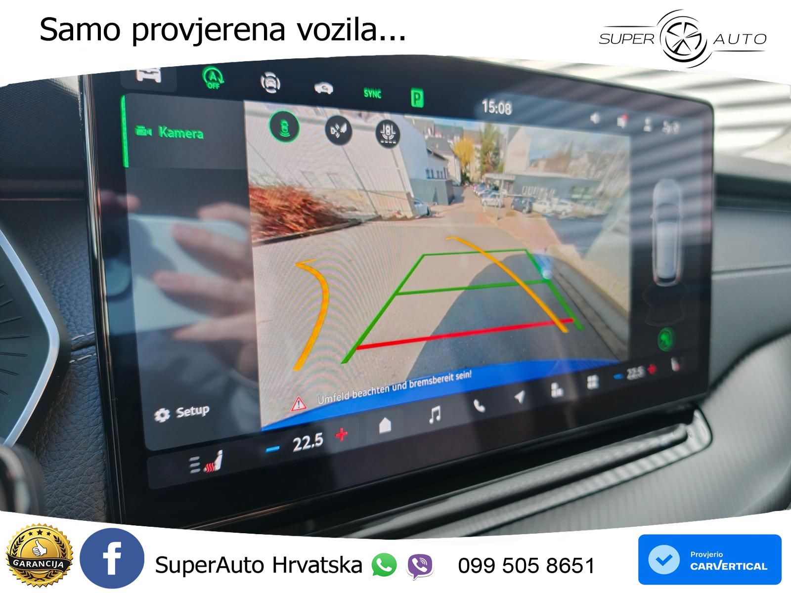 Škoda Octavia Combi 1.5 TSI (150 KS) DSG SportLine MATRIX+GR SJED+KAM