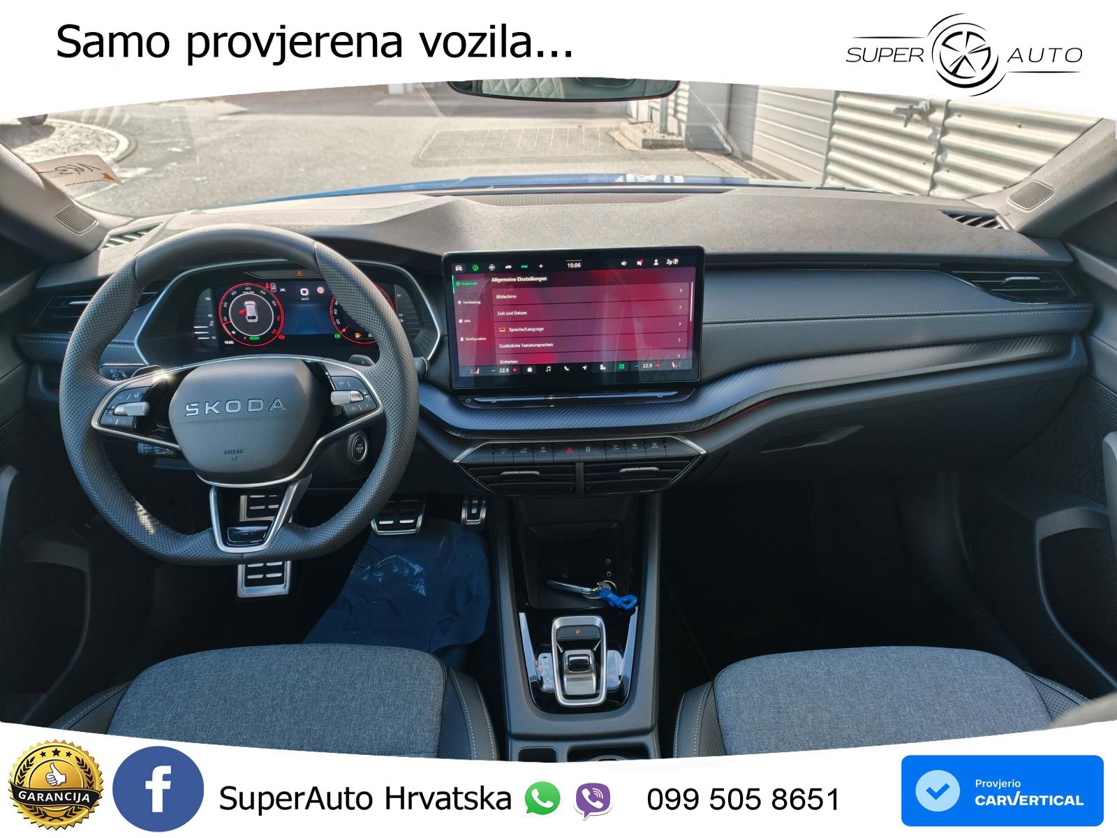 Škoda Octavia Combi 1.5 TSI (150 KS) DSG SportLine MATRIX+GR SJED+KAM