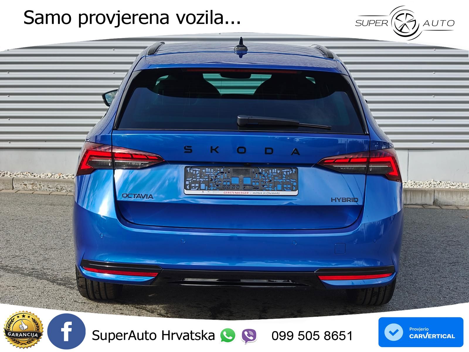 Škoda Octavia Combi 1.5 TSI (150 KS) DSG SportLine MATRIX+GR SJED+KAM