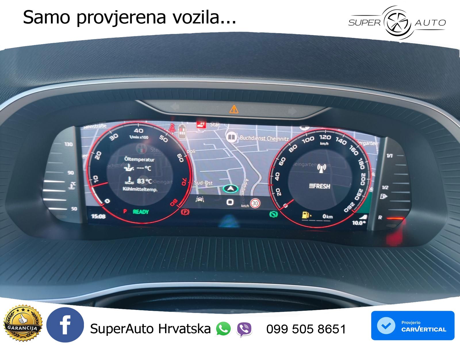 Škoda Octavia Combi 1.5 TSI (150 KS) DSG SportLine MATRIX+GR SJED+KAM