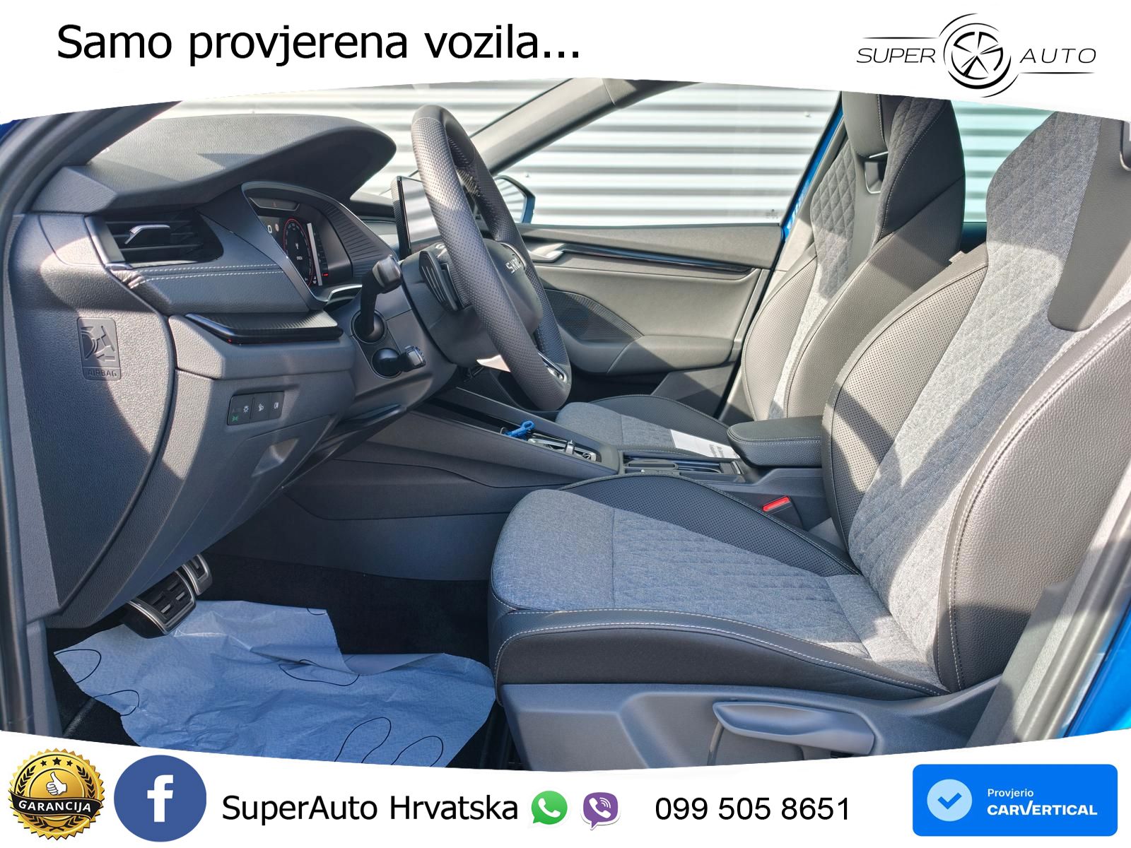 Škoda Octavia Combi 1.5 TSI (150 KS) DSG SportLine MATRIX+GR SJED+KAM