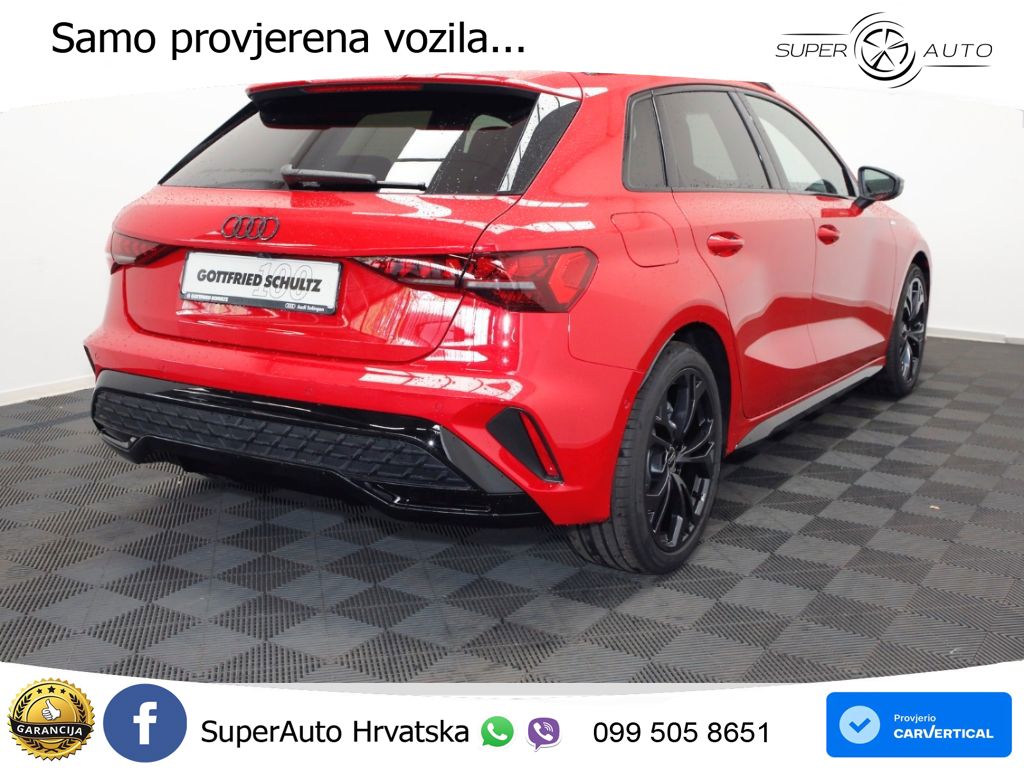 Audi A3 Sportback 30 TFSI (116 KS) LED+GR SJED+ACC