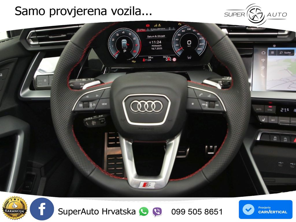 Audi A3 Sportback 30 TFSI (116 KS) LED+GR SJED+ACC