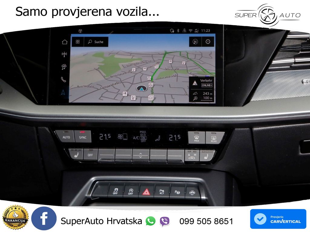 Audi A3 Sportback 30 TFSI (116 KS) LED+GR SJED+ACC