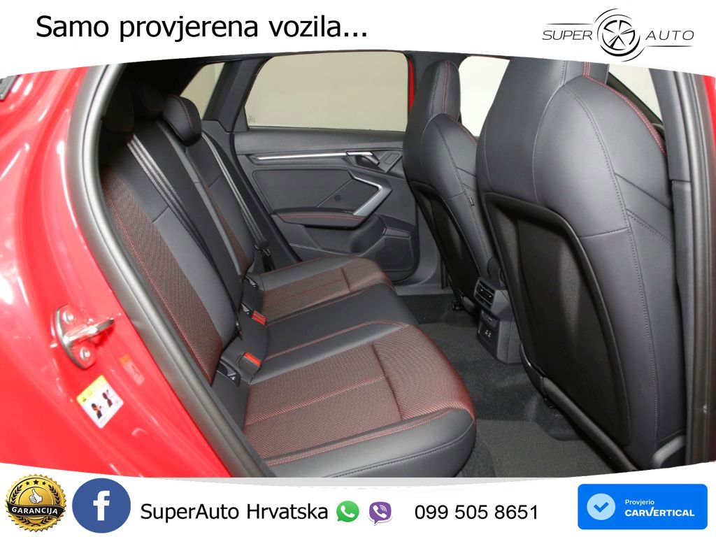 Audi A3 Sportback 30 TFSI (116 KS) LED+GR SJED+ACC