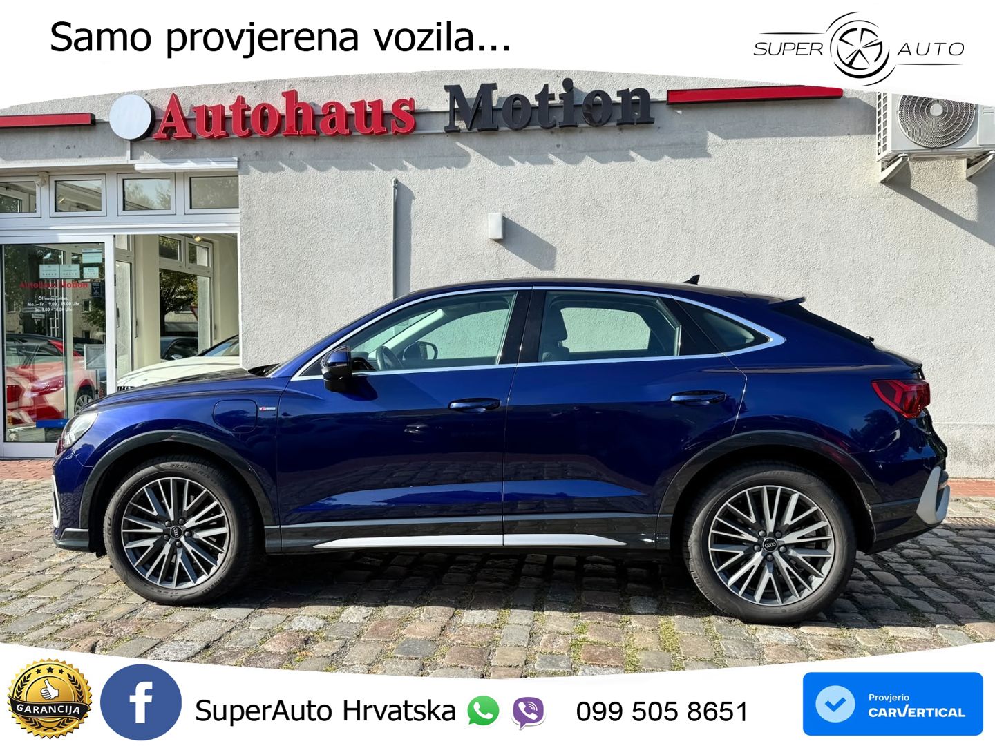 Audi Q3 Sportback 45 TFSIe (245 KS) S tronic S line MATRIX+GR SJED+KAM