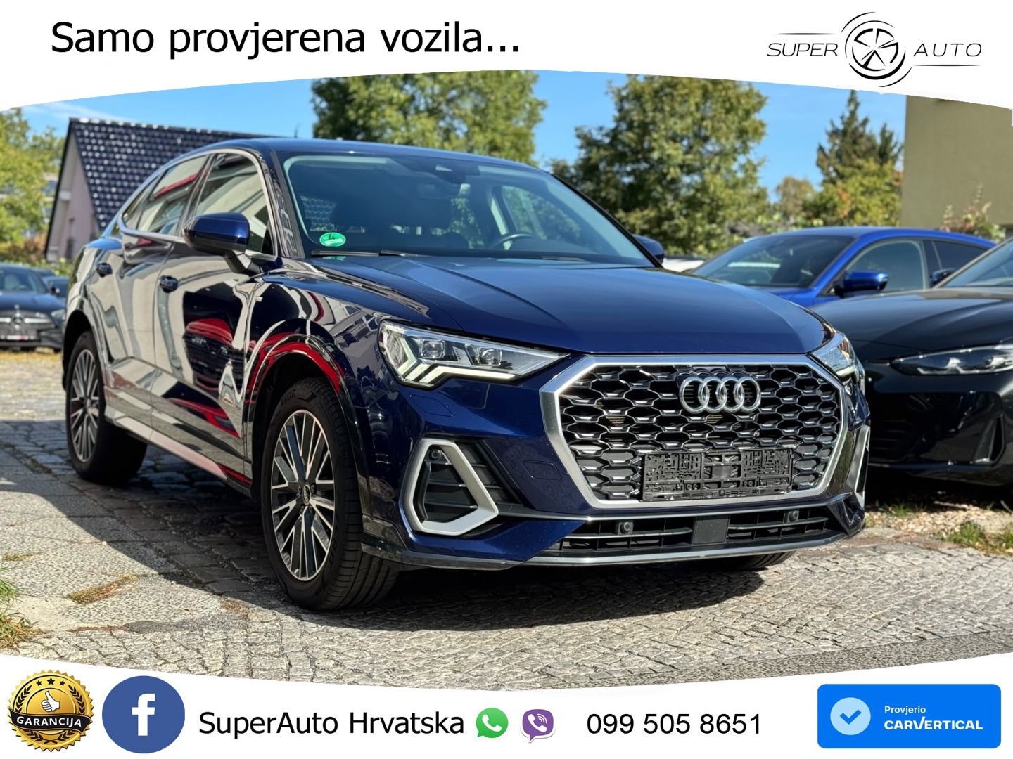 Audi Q3 Sportback 45 TFSIe (245 KS) S tronic S line MATRIX+GR SJED+KAM