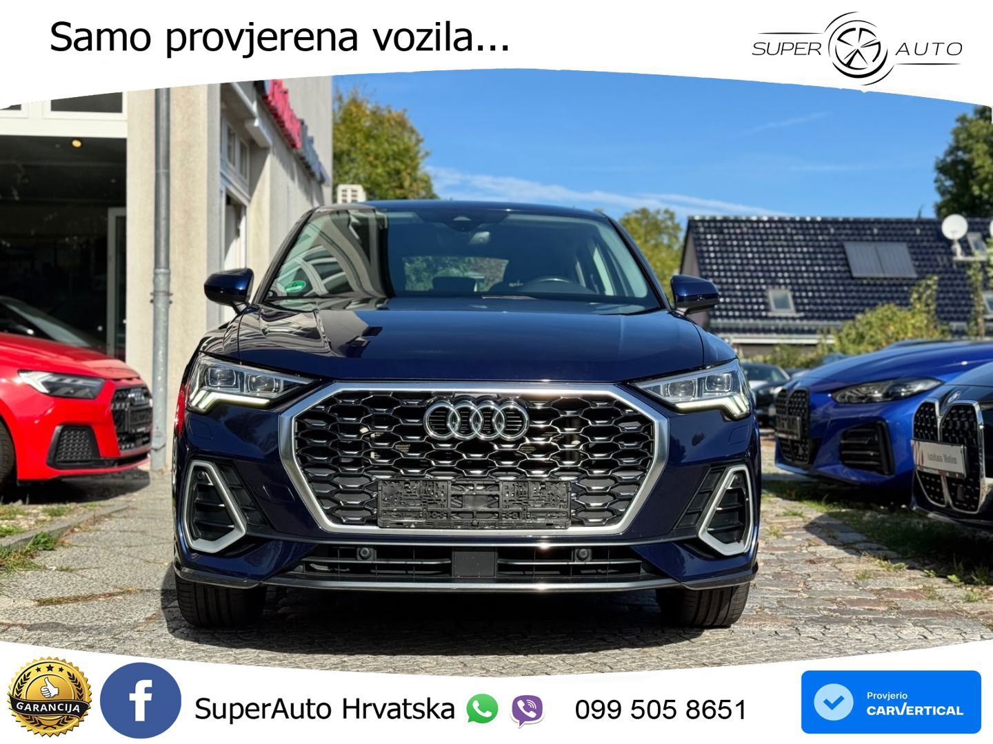 Audi Q3 Sportback 45 TFSIe (245 KS) S tronic S line MATRIX+GR SJED+KAM