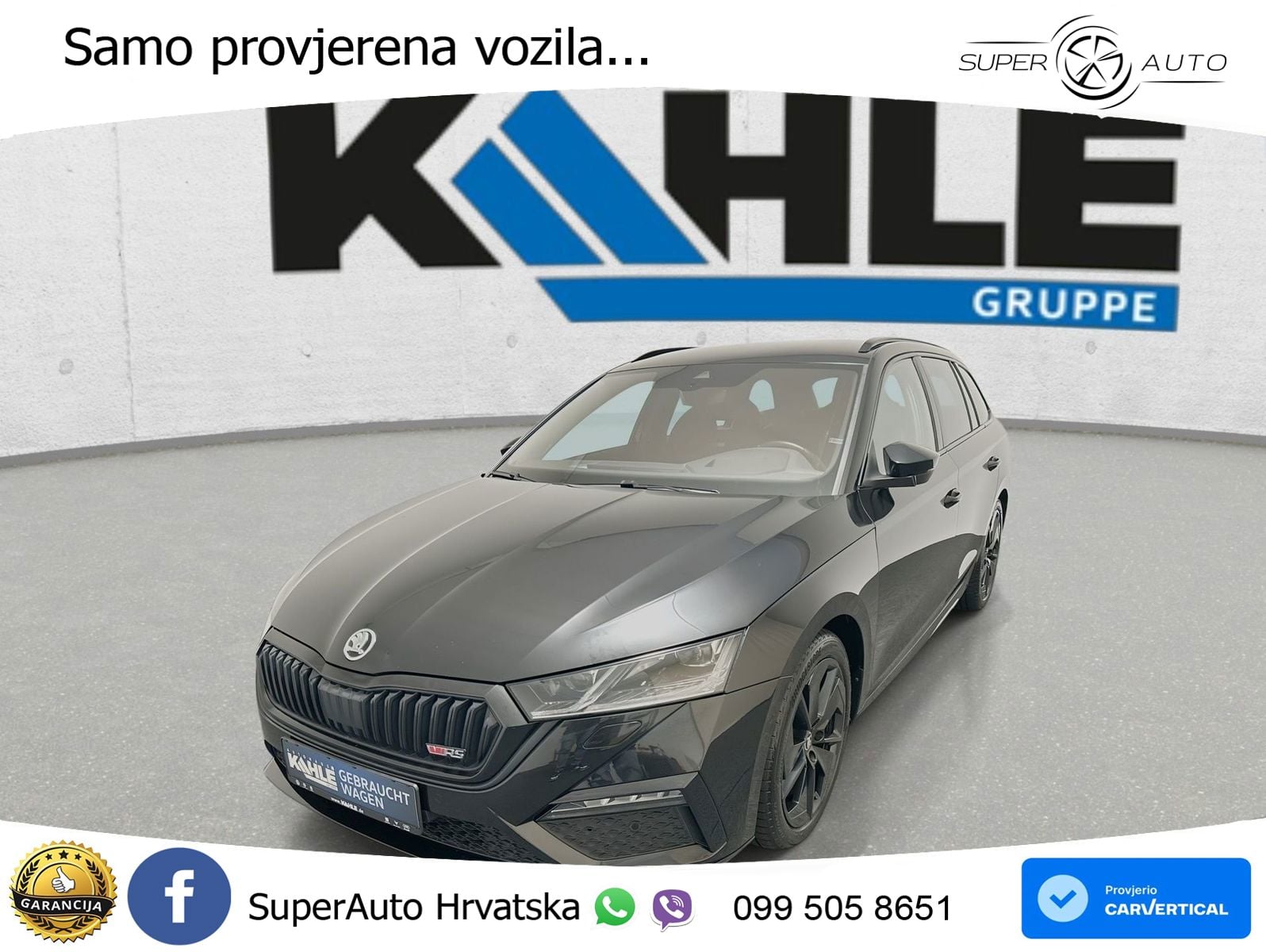 Škoda Octavia Combi RS 2.0 TDI (200 KS) DSG LED+GR SJED+ACC