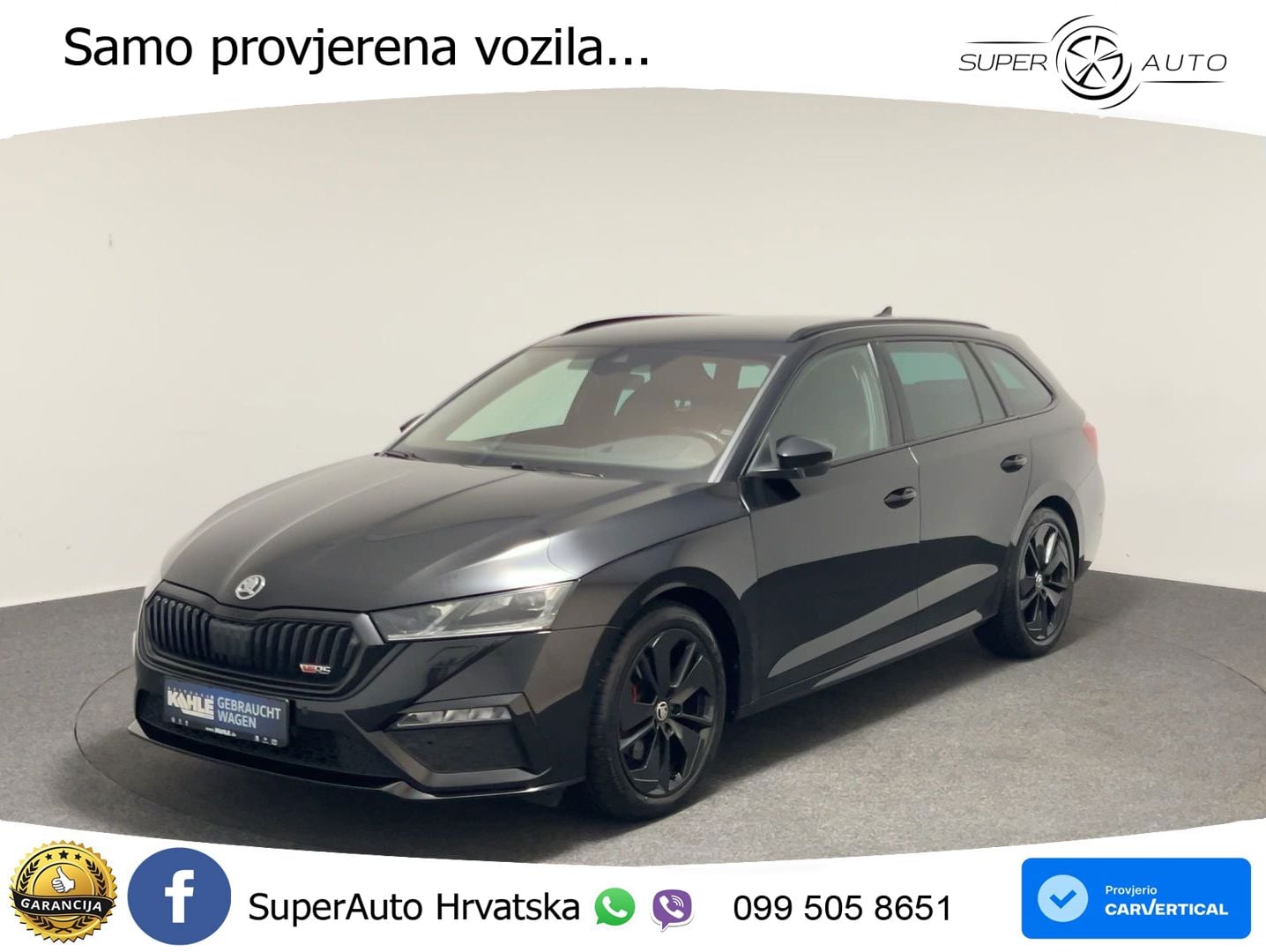 Škoda Octavia Combi RS 2.0 TDI (200 KS) DSG LED+GR SJED+ACC
