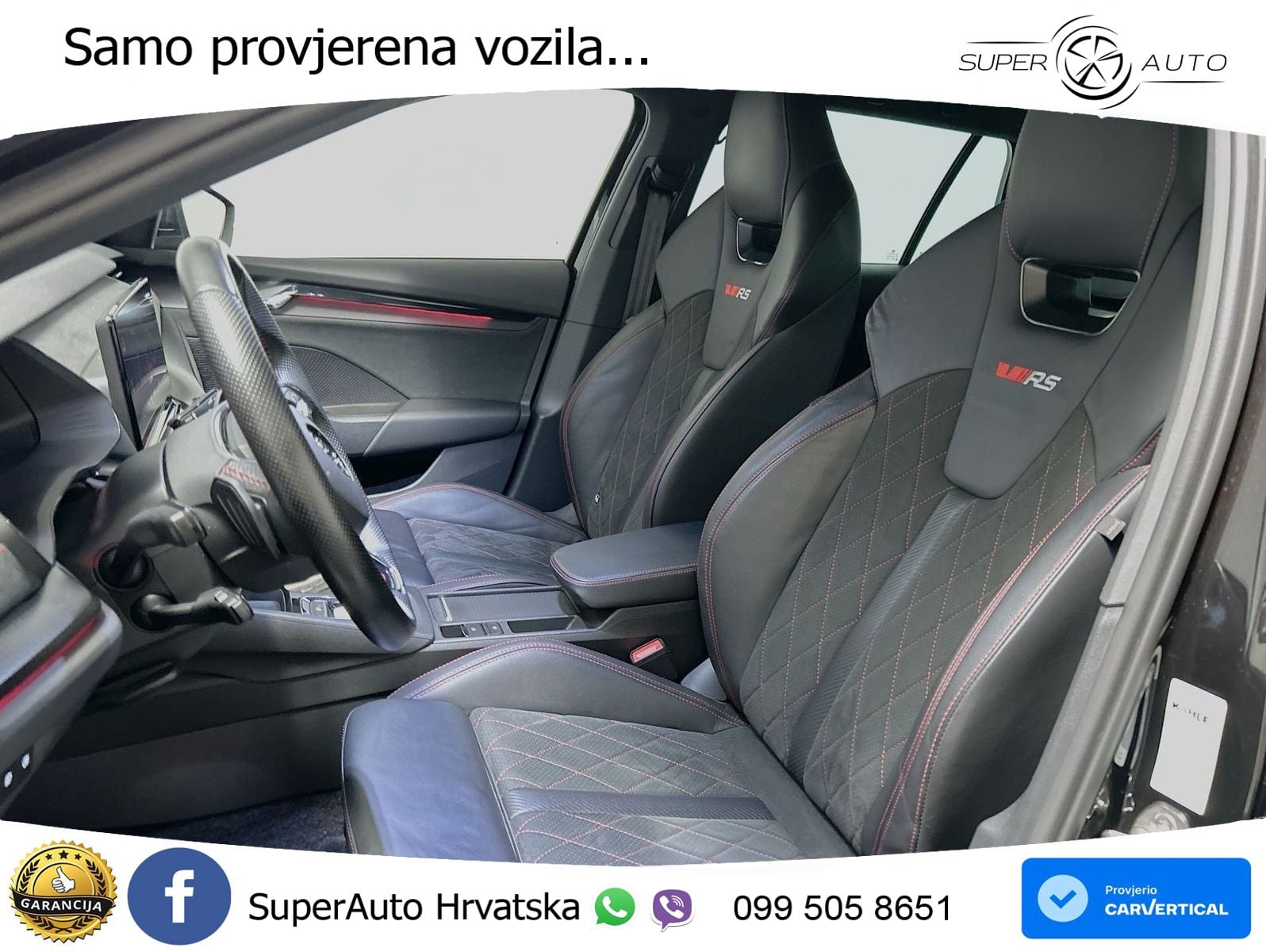 Škoda Octavia Combi RS 2.0 TDI (200 KS) DSG LED+GR SJED+ACC