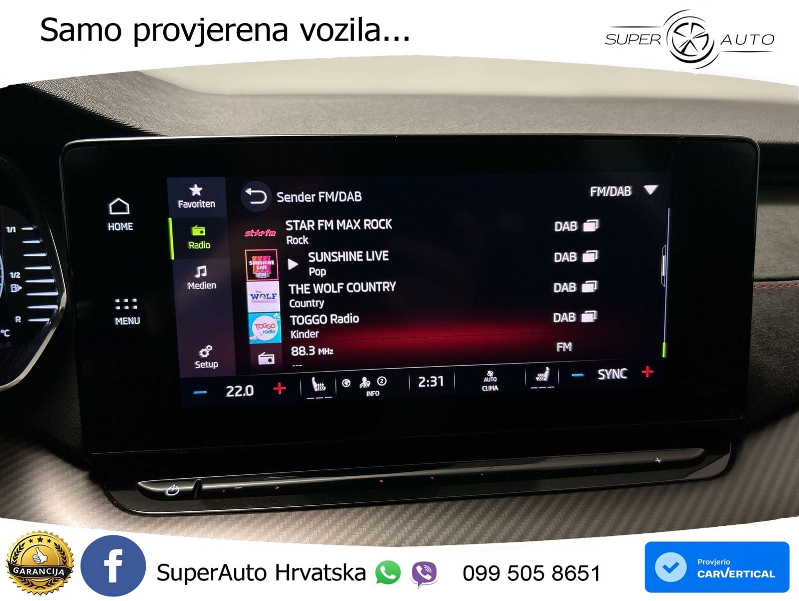 Škoda Octavia Combi RS 2.0 TDI (200 KS) DSG LED+GR SJED+ACC