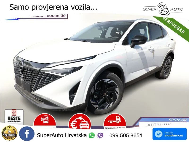 Nissan Qashqai 1.3 DIG-T (158 KS) Xtronic N-Connecta LED+GR SJED+ACC