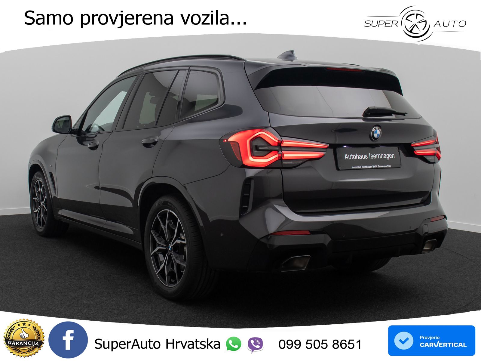 BMW X3 20d xDrive Steptronic M Sport LED+GR SJED+ACC