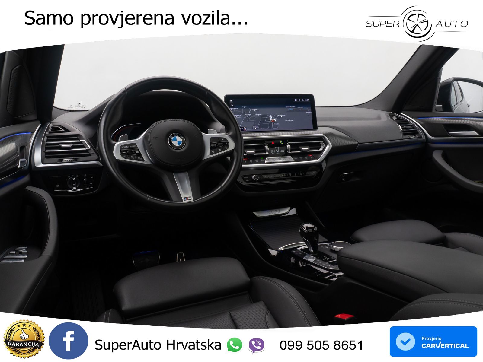 BMW X3 20d xDrive Steptronic M Sport LED+GR SJED+ACC