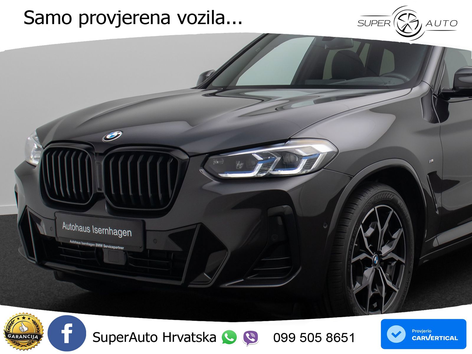 BMW X3 20d xDrive Steptronic M Sport LED+GR SJED+ACC