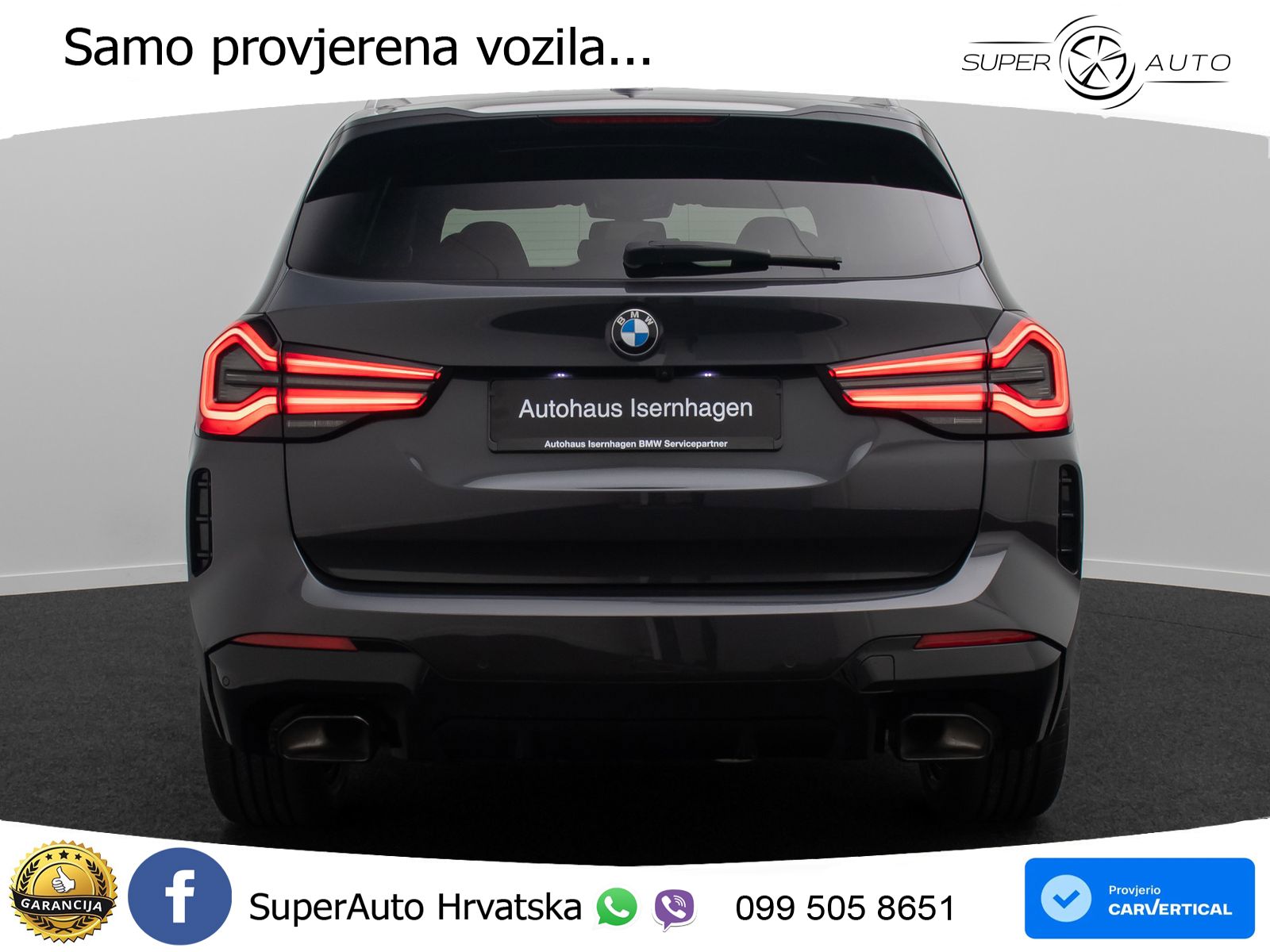 BMW X3 20d xDrive Steptronic M Sport LED+GR SJED+ACC