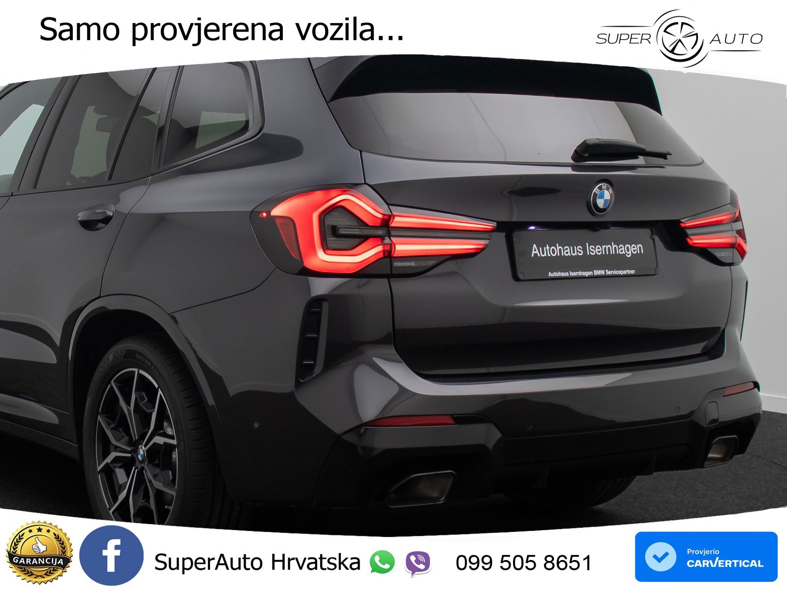 BMW X3 20d xDrive Steptronic M Sport LED+GR SJED+ACC
