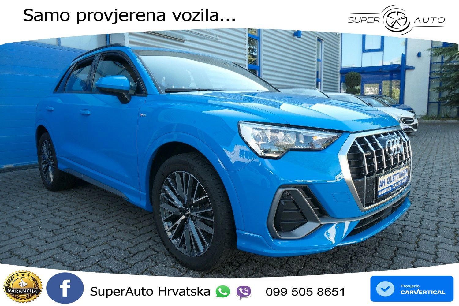 Audi Q3 40 TDI (200 KS) quattro S tronic S line